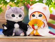 【特價現貨】旺角店- 日本🇯🇵 Mofusand 和服 結婚公仔 一對