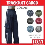 KGT TRACKSUIT CARGO SlimFit Perempuan Ladies Cargo Slimfit Pants Seluar tracksuit Cargo