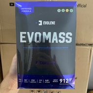 EVOLENE EVOMASS 2lbs 2lb 912 Gram EVO MASS Mass Gainer Susu Penambah Berat Badan Suplemen Fitness
