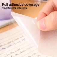 22.97ft Pull Out Cuttable Sparkly Sticky Notes Clear Memo Pad Aesthetic Stationery pomermy
