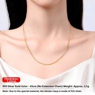 Rose Gold Plated Sterling Silver Necklace 925