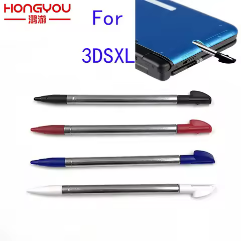 Metal Retractable Stylus Touch Pen For Nintendo 3DS XL N3DS LL US New Arrival For 3DS XL LL Touch Sc