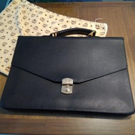 MCM original tas kantor leather made in Germany