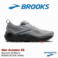 🔥New Glycerin 22🔥 Brooks Men’s Glycerin 22 Bouncy Cushioning Support Running Shoe ( 110445 2E 078 | 