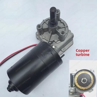 10Rpm-80rpm high power DC worm gear gear reducer motor 12v garage door motor 60w positive and revers