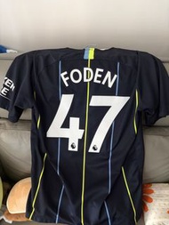 曼城  18-19 作客 Foden 47 號波衫