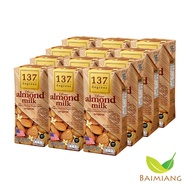 [4 แพ็ค] 137 Degrees นมอัลมอนด์ สูตรดั้งเดิม ขนาด 180 มล. (03590-12)