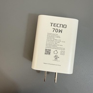 for TECNO 70W Charger 6A Type C Cable Compatible with Tecno Pova 7 Ultra/Camon 40 Premier 5G Also Su
