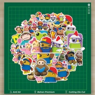 HOT 50 PCS STICKERS Didi & Friends Cartoon Stickers Fashion Cars Decal Cool Card Album Custom Vinyl 