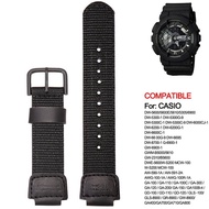 16mm Nylon Replacement Strap Suitable for GA110 DW5600 DW6900 AWG-100 GA2100 Men Outdoor Sports Washable Watch Band Accessorie