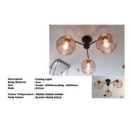 Ceiling light (E27x3 Holder)