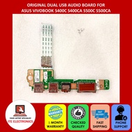 ORIGINAL ASUS VIVOBOOK S400 S400C S400CA SERIES DUAL USB AUDIO BOARD WITH CABLE 60NB0050-I02 32XJ7IB