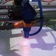 Point focus on Laser Head Co2 Laser dot