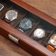 Y9I Solid Wood Retro Watch Storage Box Desktop Household High-End Multi-Function Watch Display Watch