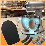 Mixer Mover Sliding Mats for Stand Mixer with 2 Cord Organizers Durable Rubber Stand Mixer Glide Mats Set SHOPCYC6611