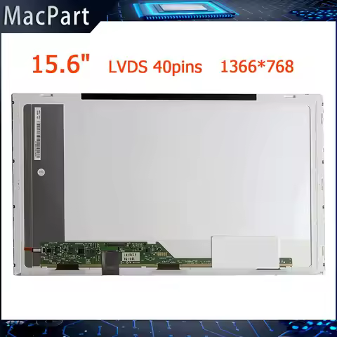 15.6'' Laptop LED LCD Screen Matrix For HP Compaq Presario C60 CQ62 CQ56 CQ57 LVDS 40 pins 1366*768