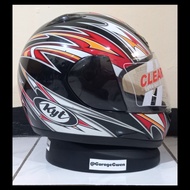 Helm Helmet KYT 805 x Speed Grafis Hitam Size M second