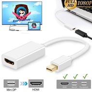 Mini Thunderbolt Mini Display Port To HDMI สำหรับ MacBook/Pro/Air/iMac และ Microsoft Surface