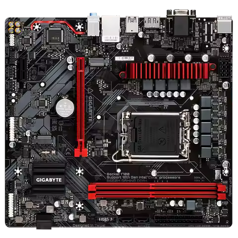Gigabyte B660M Gaming DDR4 LGA 1700 Intel 12th Gen Motherboard with 6+2+1 Phases Hybrid Digital VRM 