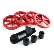 3+High Nut Column3Dcr-101Print Hot Bed Red Accessories4Platform Printer Kit Short PCS Silicone C2EU