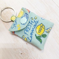 香甜檸檬汁。平安符袋 (可繡名字)