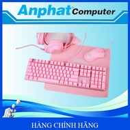 Gaming Combo Dareu EK810 Keyboard Set + Dareu EM908 Mouse + Dareu EH469 Headset + Dareu EPS101 Pink 