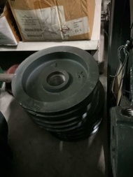 มู่เล่ย์ 7นิ้ว 8นิ้ว 3ร่องB 1ร่องA รูกลึงเกลียว 1.5นิ้ว ทำ รถ อีแต๋น อีแต้ก VK มู่เล่ พูเล่ มู่เล่ย์