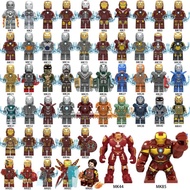 Avengers Iron Man Anti-Hulk Mecha MK85 Tony Stark Building Block Toys Compatible with Lego Minifigures