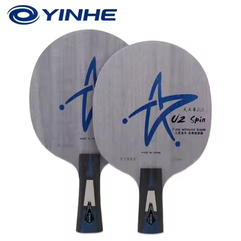 Original YINHE U2 U2S Table Tennis Blade 7 Ply Wood Offensive/Defense FL/CS Arc Fast Attack Loop Pin