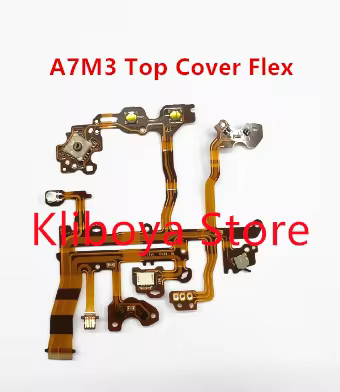 NEW For Sony ILCE-7M3 A7III A7M3 A7R3 Top Cover Flex Cable with Socket Replacement Part