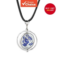 Pendant Necklace - Arcane Rotating Charm Chain Gifts for Gamers