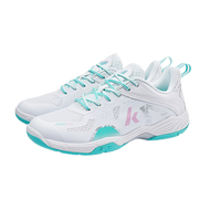 Giày cầu lông Kawasaki B3322 Trắng Xanh mẫu mới dành cho nam và nữ bảo hành 12 tháng nhẹ êm chân tho
