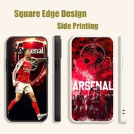 Casing For OPPO Reno6 Reno 7 7z 5K A16E A16K A94 Arsenal Football Club BOM11 Phone Case Square Edge