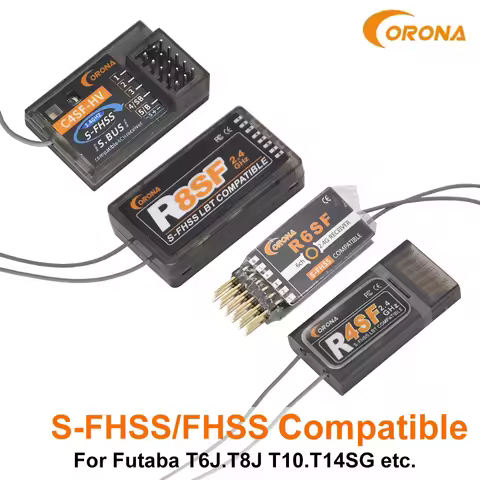 C4SF R4SF R6SF R8SF 2.4G 4CH/6CH/8CH SFHSS receiver compatible FUTABA S-FHSS T10J 14SG 16SZ 18SZ Tra