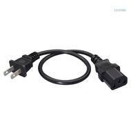 【CH】 Small 40Cm NEMA1 15P To C13 Power Cord Desktop C13 Power Link Easy to Carry for Space Saving Se