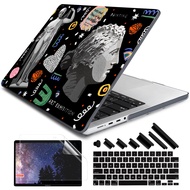 Frosted Black Hard Case For MacBook Pro Air M2 M1 2022 2020 A2681 A2338 A2337 Air11 12 13 A2179 A193