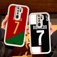 White Casing for OPPO Reno A37 A83 A9 F11 2F A39 A5 2020 2Z Pro S109 CR7 Ronaldo