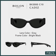 Bolon แว่นกันแดด BX3000 CADIZ แว่นของญาญ่า กรอบ Full Frame ทรง Irregular - Oval / FW24