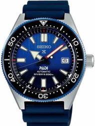 BNIB Seiko Prospex Automatic PADI Dive Watch with Blue Dial and Rubber Strap #SBDC055 (Preorder)