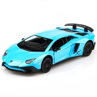 1/36 Scale LP750-4 SV Diecast Car Models,Pull Back Vehicles Toy Cars,Cars Gifts for Boys Girls