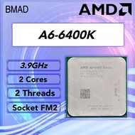 ซ็อกเก็ต AMD FM2 A6 5400K 6400K CPU ดูอัลคอร์2เกลียว APU