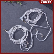 TMOY 3.5MM 2PIN In Ear Wired Earphones KZ Silver Plated KZ Earphones Cables Upgrade Cable With Micro