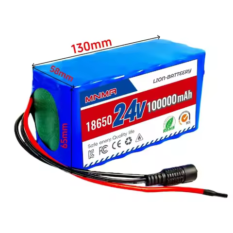 HoverBoard 24V 100000mAh Rechargeable Batteries 29.4V Lithium Battery Wheelchair Battery 7S3P li ion