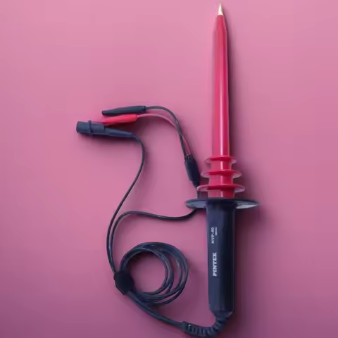 1000:1 High Voltage Probe AC DC HV Test Pen Probe with Alligator Clip for Multimeter High Voltage Te