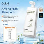 [HALAL] Cokki Syampu Anti-Hair Loss Shampoo 900ml - Anti Hair Fall With Amino Acids Vitamin B