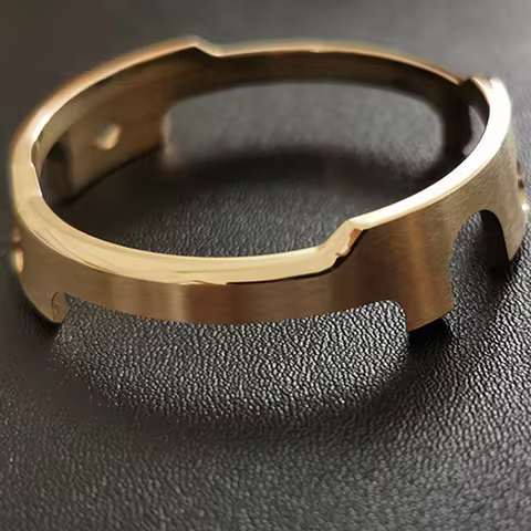 Se iko modified parts SNJ025P1/SNJ027P1 Arno diver's watch photokinetic watch stainless steel shroud