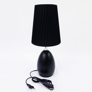 3H 7040 E27 Modern Decorative Table Lamp/Bedside Lamp c/w E27 LED bulb