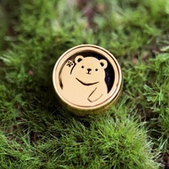 質感金屬香氛口罩釦－大熊 小熊 恐龍 共三款 【現貨】