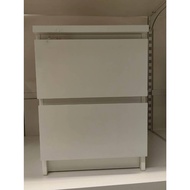 MALM 2-Drawer Cabinet 40x55 Cm.
