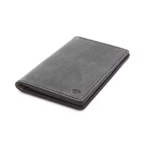Leather Passport Holder for Men Made in USA 3.5" x 5.5" Field Notes Cover